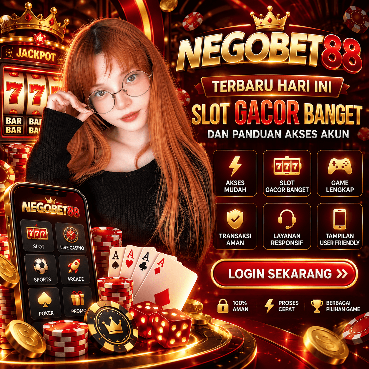NEGOBET88 Terbaru Hari Ini | Slot Gacor Banget dan Panduan Akses Akun by Hey siriusly